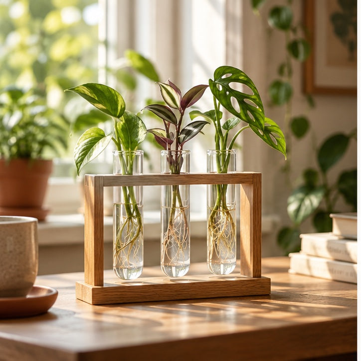 Oak Stand Glass Propagation Station — scene view