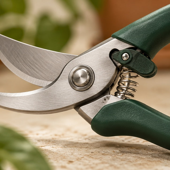 Precision Bypass Pruning Shears — detail view
