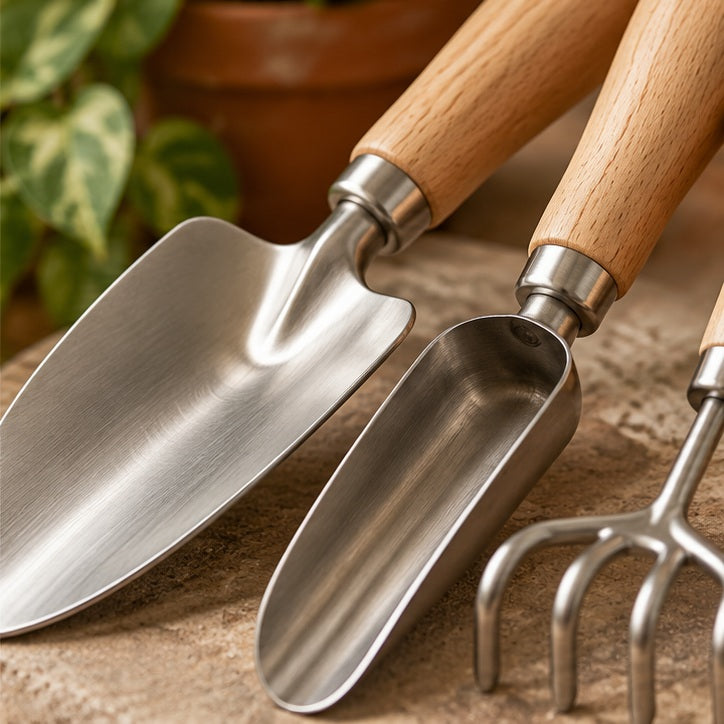 Indoor Gardening Hand Tool Set — detail view